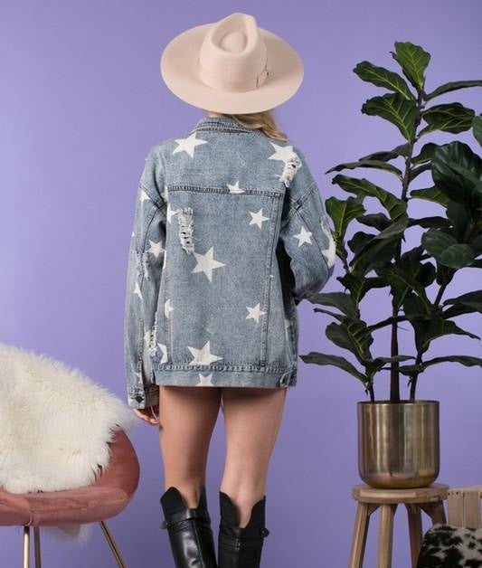 Finley Star Denim Jacket