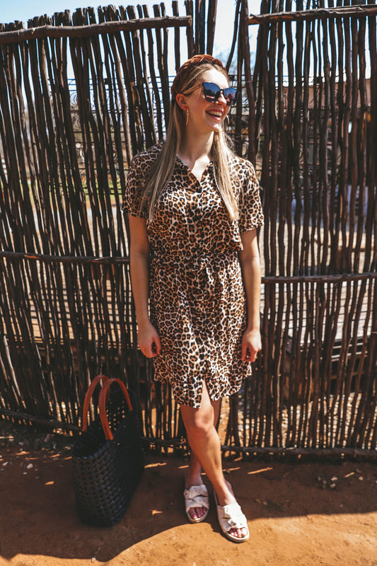 Mara Dress - Leopard