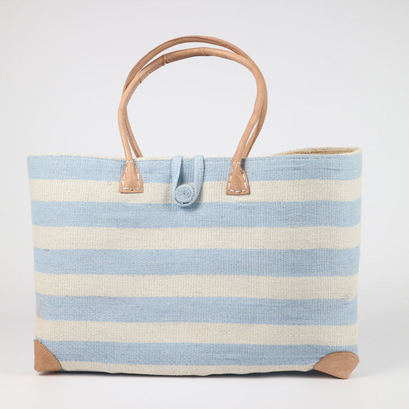 Bag Silk - Light Blue Stripe