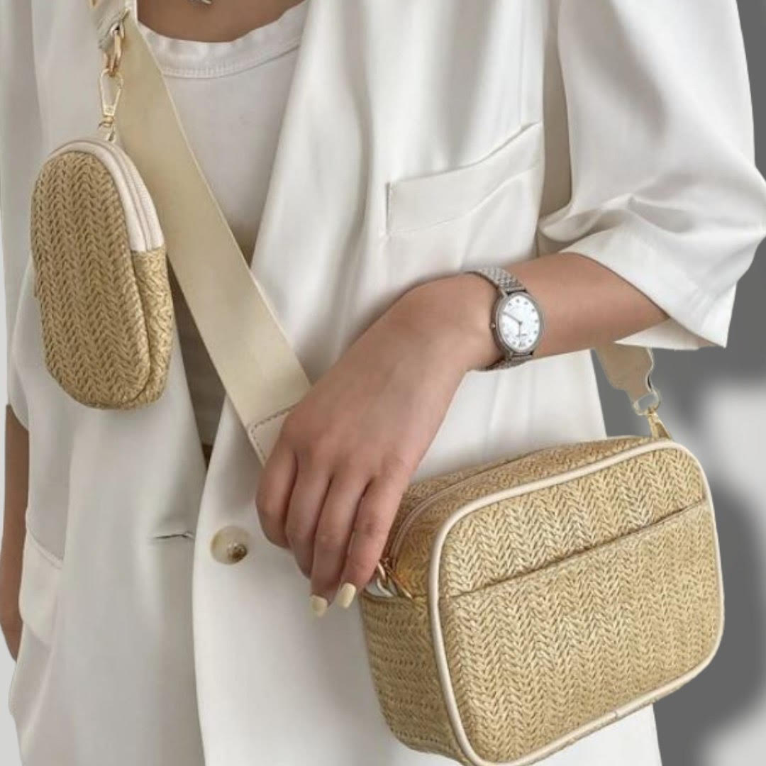 Serenity Woven Cross Body Bag